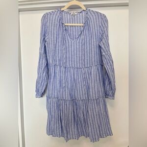 Rails Everly Ludlow Stripe Tiered Women's Dress XS